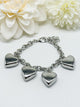 Wearing Hearts on my Wrist Bracelet-310 Jewelry-Joseph Anthony NY, Inc-Heathered Boho Boutique, Women's Fashion and Accessories in Palmetto, FL