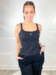 Bow Tank Top-100 TANK/CROP TOPS-White Birch-Heathered Boho Boutique, Women's Fashion and Accessories in Palmetto, FL