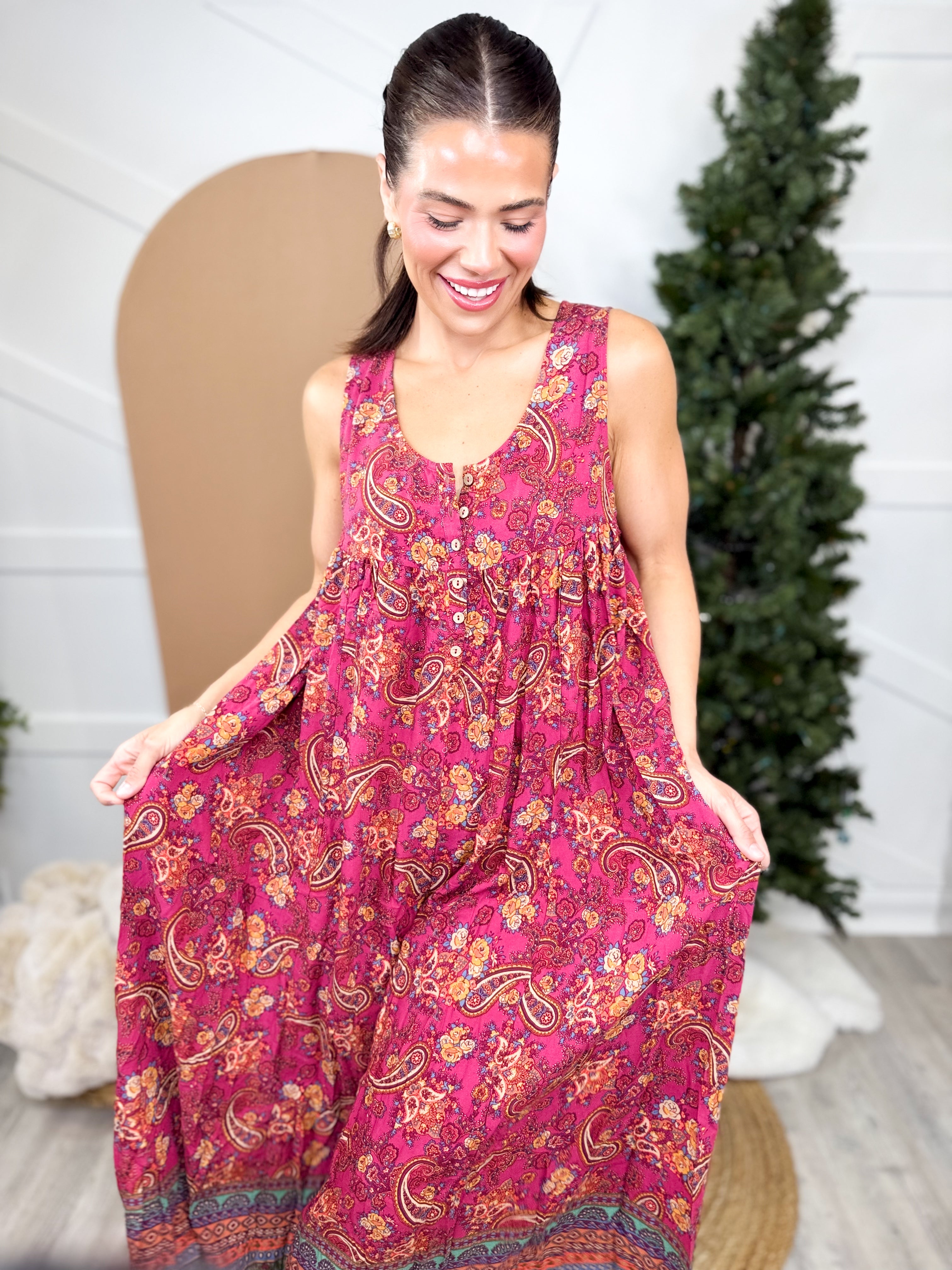 Black Friday: Field Day Jumpsuit-230 DRESSES/JUMPSUITS/ROMPERS-EASEL-Heathered Boho Boutique, Women's Fashion and Accessories in Palmetto, FL