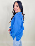 RESTOCK : Got Your Back Long Sleeve Top-120 Long Sleeve Tops-Pol-Heathered Boho Boutique, Women's Fashion and Accessories in Palmetto, FL