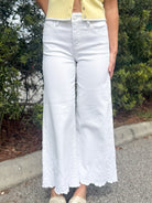 Grace & Ease Tummy Control Cropped Jean By Risen-190 Jeans-RISEN-Heathered Boho Boutique, Women's Fashion and Accessories in Palmetto, FL