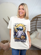 Candy Hunter Graphic Tee-130 Graphic Tees-Heathered Boho-Heathered Boho Boutique, Women's Fashion and Accessories in Palmetto, FL