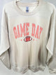 Preppy Game Day Football Graphic Sweatshirt -365-130 Graphic Tees-Heathered Boho-Heathered Boho Boutique, Women's Fashion and Accessories in Palmetto, FL