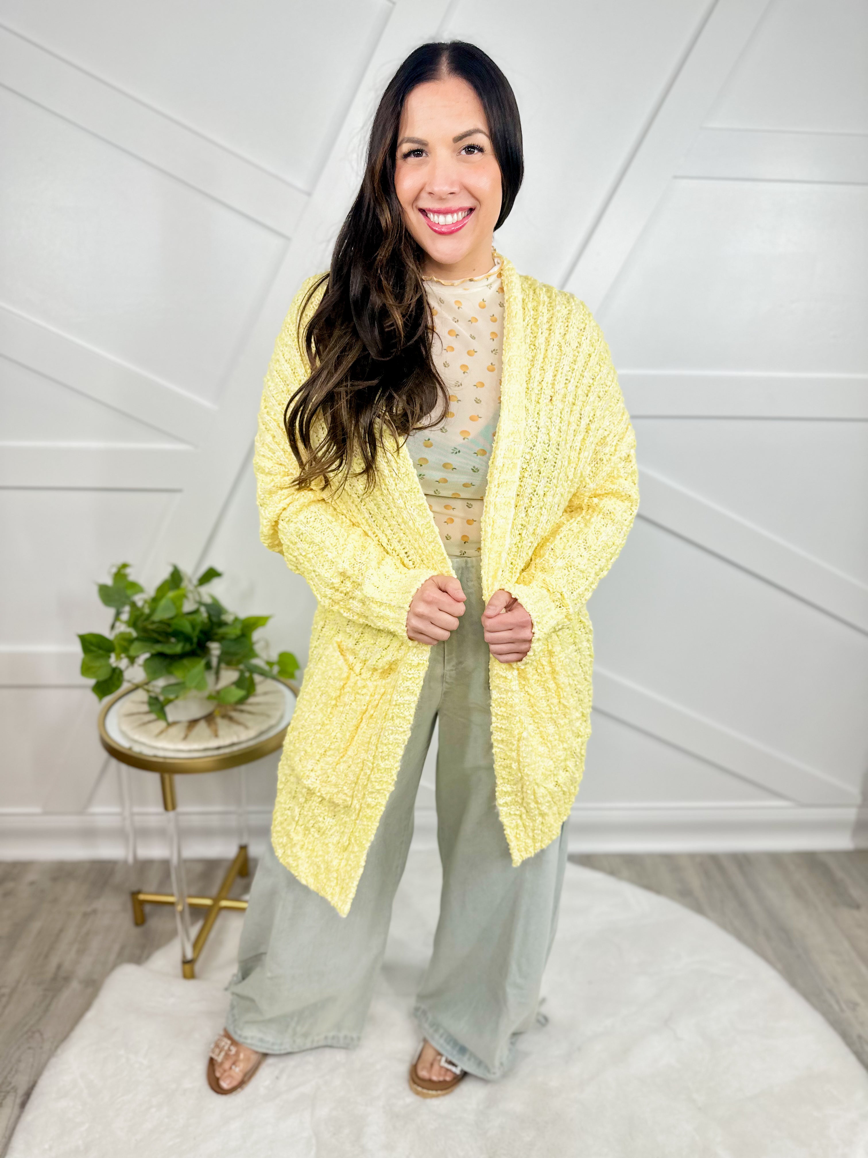 Slow Your Roll Cardigan-220 Cardigans/ Kimonos-Sweet Generis-Heathered Boho Boutique, Women's Fashion and Accessories in Palmetto, FL