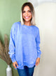 Restock: Picked Just for You Pullover-120 LONG SLEEVE TOPS-ZENANA-Heathered Boho Boutique, Women's Fashion and Accessories in Palmetto, FL