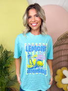 Gave Me Lemons Graphic Tee-130 Graphic Tees-Heathered Boho-Heathered Boho Boutique, Women's Fashion and Accessories in Palmetto, FL