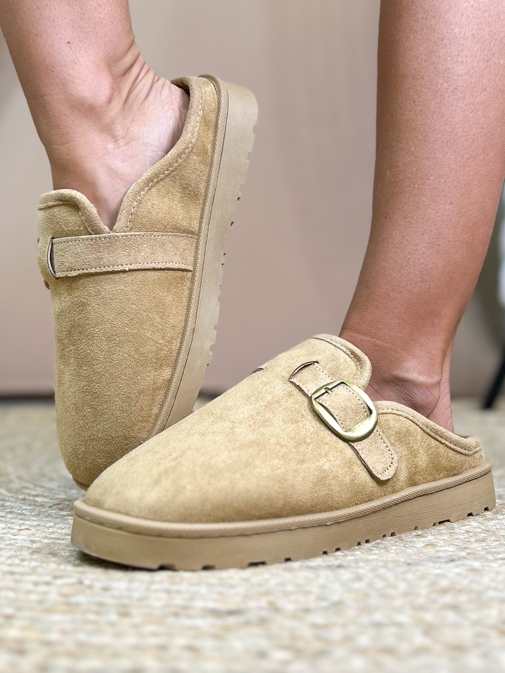 Snuggly Clogs-350 Shoes-Let's See Style-Heathered Boho Boutique, Women's Fashion and Accessories in Palmetto, FL