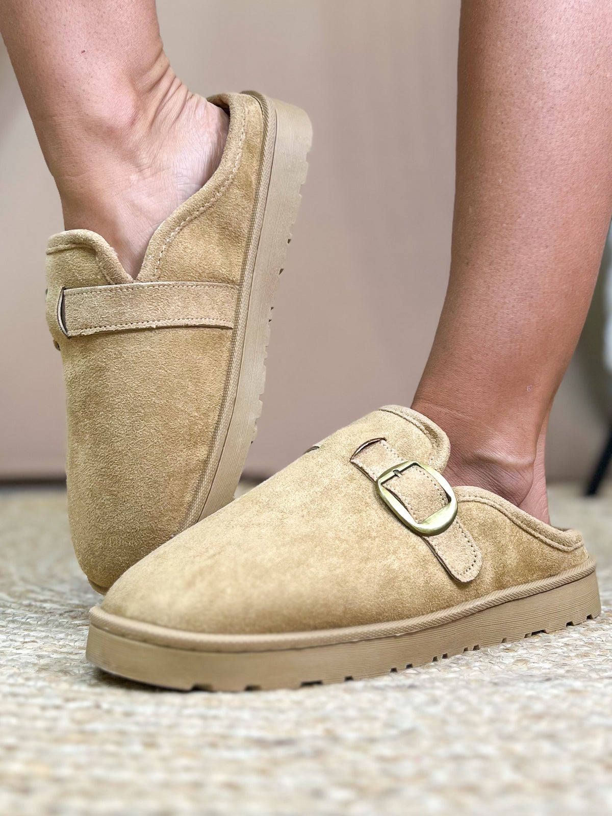 Snuggly Clogs-350 Shoes-Let's See Style-Heathered Boho Boutique, Women's Fashion and Accessories in Palmetto, FL