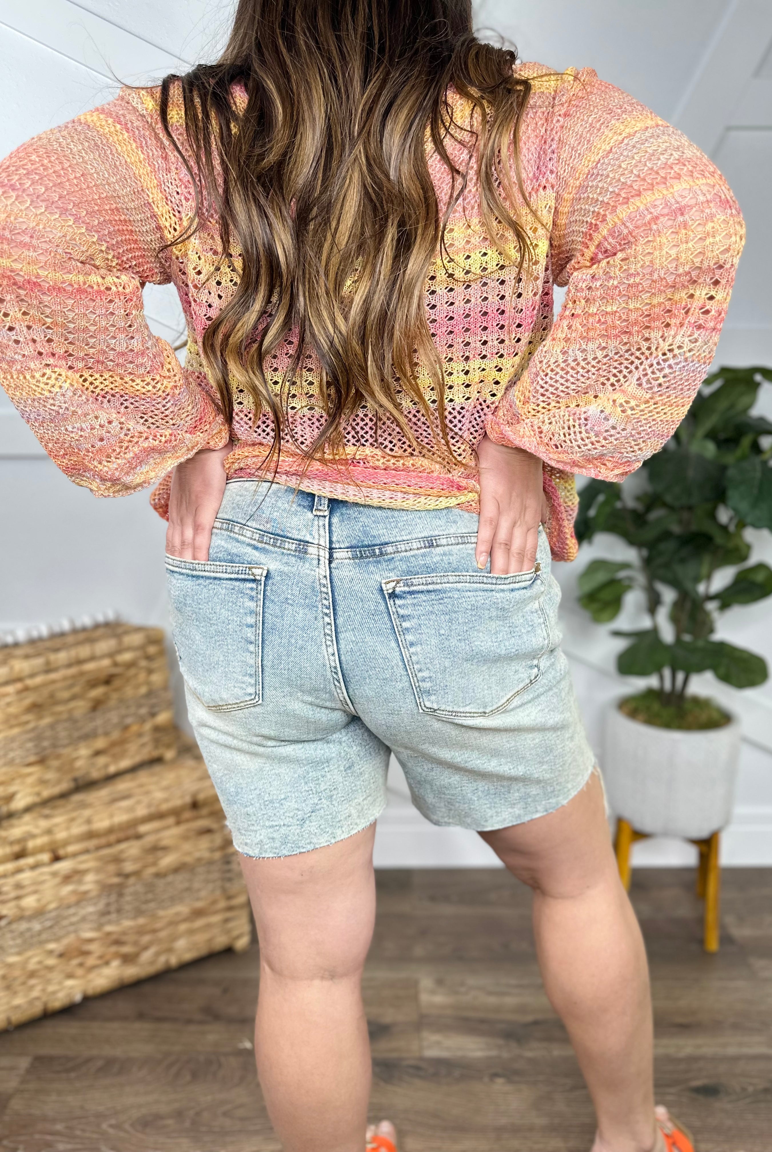 Come Back Boyfriend Shorts by Judy Blue-160 shorts-Judy Blue-Heathered Boho Boutique, Women's Fashion and Accessories in Palmetto, FL