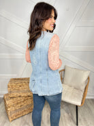 Meadow Vest-200 JACKETS/SHACKETS-BlueVelvet-Heathered Boho Boutique, Women's Fashion and Accessories in Palmetto, FL