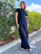 Midnight Muse Set-240 ACTIVEWEAR/SETS-LOVESOFT-Heathered Boho Boutique, Women's Fashion and Accessories in Palmetto, FL