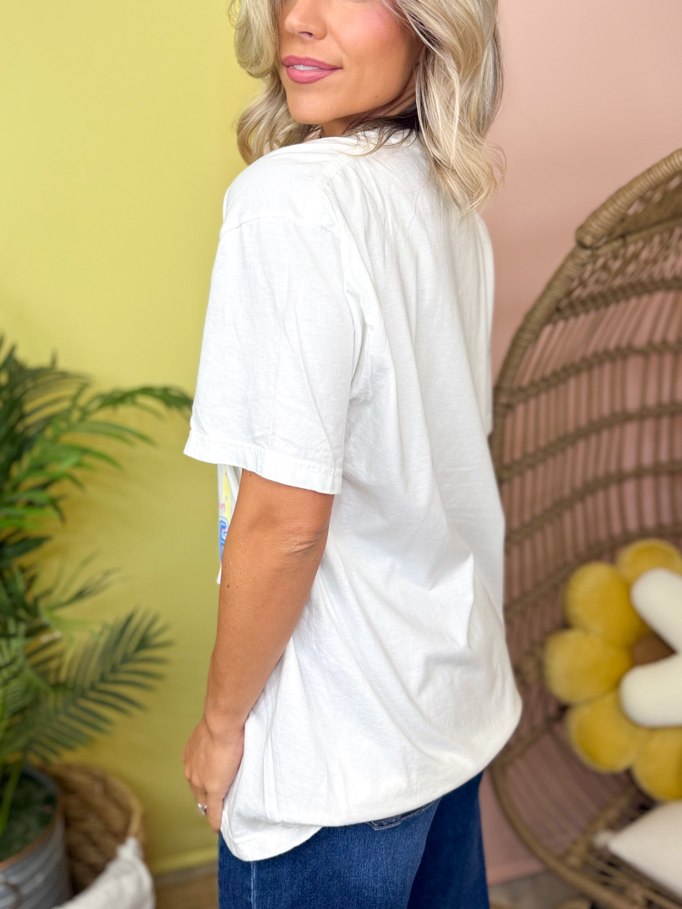 Gave Me Lemons Graphic Tee-130 Graphic Tees-Heathered Boho-Heathered Boho Boutique, Women's Fashion and Accessories in Palmetto, FL