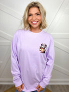 Custom HB Halloween 2025 Graphic Long Sleeve-Orchid-130 Graphic Tees-Heathered Boho-Heathered Boho Boutique, Women's Fashion and Accessories in Palmetto, FL