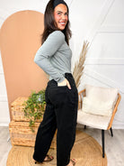 Special Feature Trousers by Judy Blue-190 JEANS-Judy Blue-Heathered Boho Boutique, Women's Fashion and Accessories in Palmetto, FL
