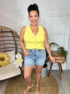 Off Duty Shorts by Judy Blue-160 SHORTS-Judy Blue-Heathered Boho Boutique, Women's Fashion and Accessories in Palmetto, FL