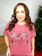 Deck the Halls Graphic Tee-130 Graphic Tees-Heathered Boho-Heathered Boho Boutique, Women's Fashion and Accessories in Palmetto, FL