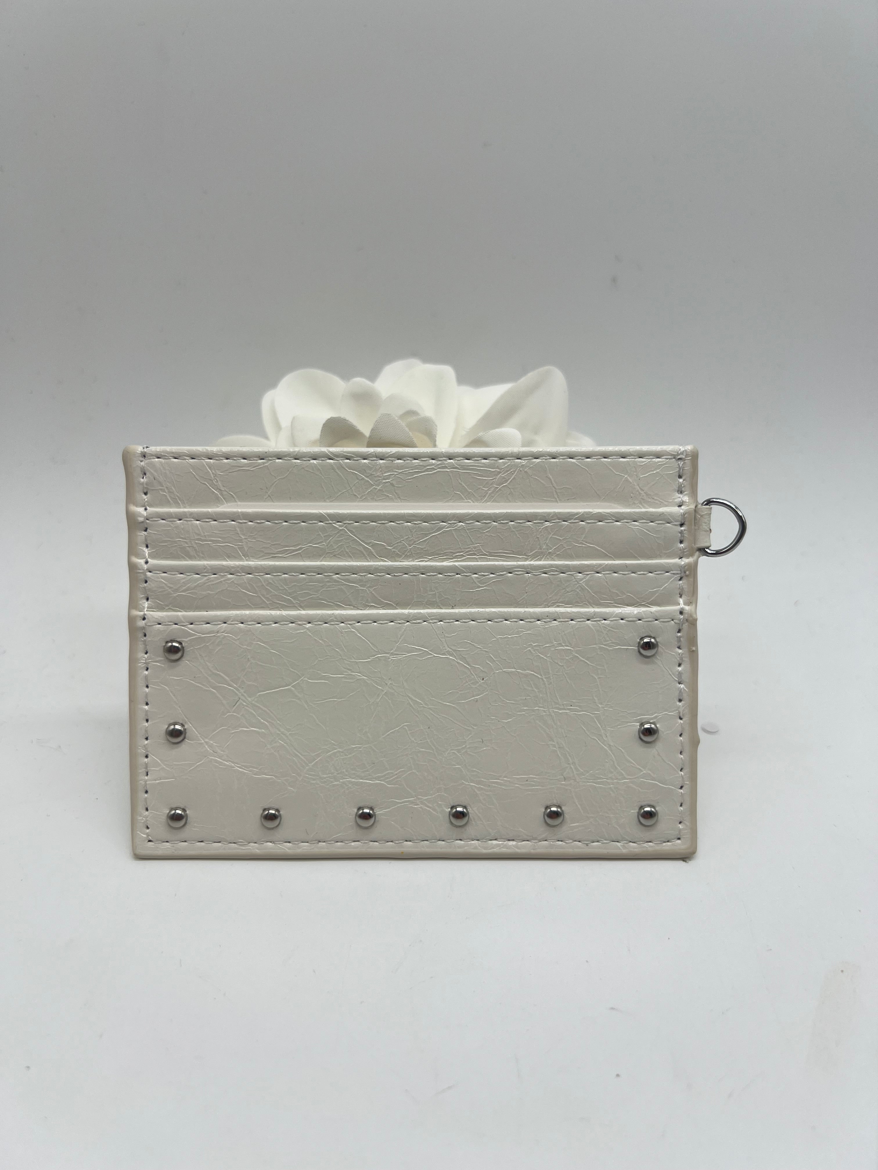Studded Card Wallet-320 BAGS-UNNI-Heathered Boho Boutique, Women's Fashion and Accessories in Palmetto, FL
