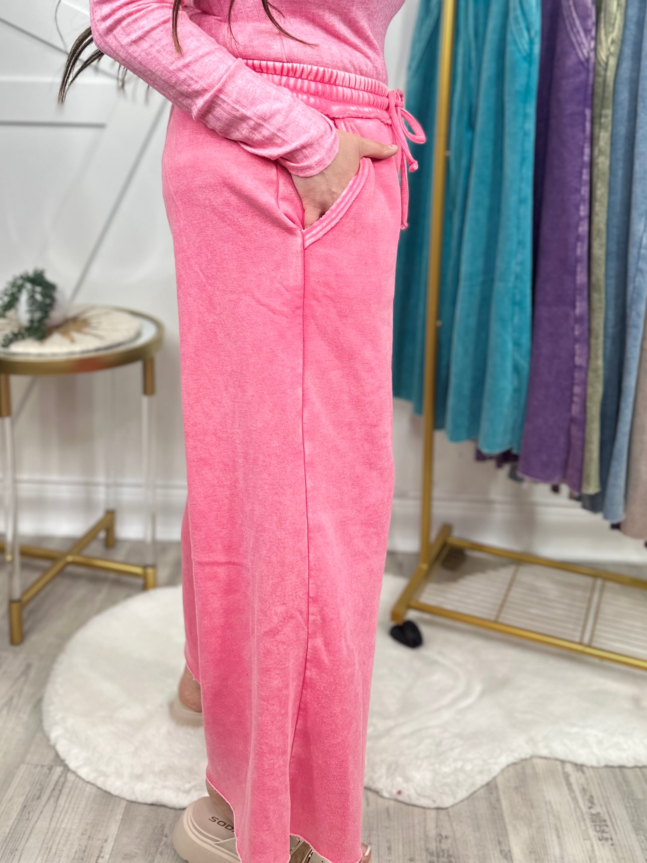 Restock: Perfect Match Sweatpants-150 PANTS-Zenana-Heathered Boho Boutique, Women's Fashion and Accessories in Palmetto, FL