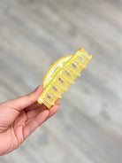 RESTOCK: Lemon Hair Claw Clip-340 Other Accessories-Joia Trading-Heathered Boho Boutique, Women's Fashion and Accessories in Palmetto, FL