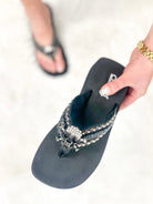 Black Vroom Sandal-350 Shoes-Corkys-Heathered Boho Boutique, Women's Fashion and Accessories in Palmetto, FL