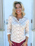 Clear to See Top-120 LONG SLEEVE TOPS-ODDI-Heathered Boho Boutique, Women's Fashion and Accessories in Palmetto, FL