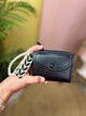 Compact Leather Wristlet Wallet-320 Bags-Heathered Boho-Heathered Boho Boutique, Women's Fashion and Accessories in Palmetto, FL