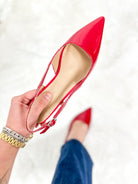 Aleena Heels - Red-350 Shoes-Legend Footwear-Heathered Boho Boutique, Women's Fashion and Accessories in Palmetto, FL