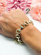 Want to be Linked Bracelet-310 Jewelry-Millenx Accessories, LLC.-Heathered Boho Boutique, Women's Fashion and Accessories in Palmetto, FL