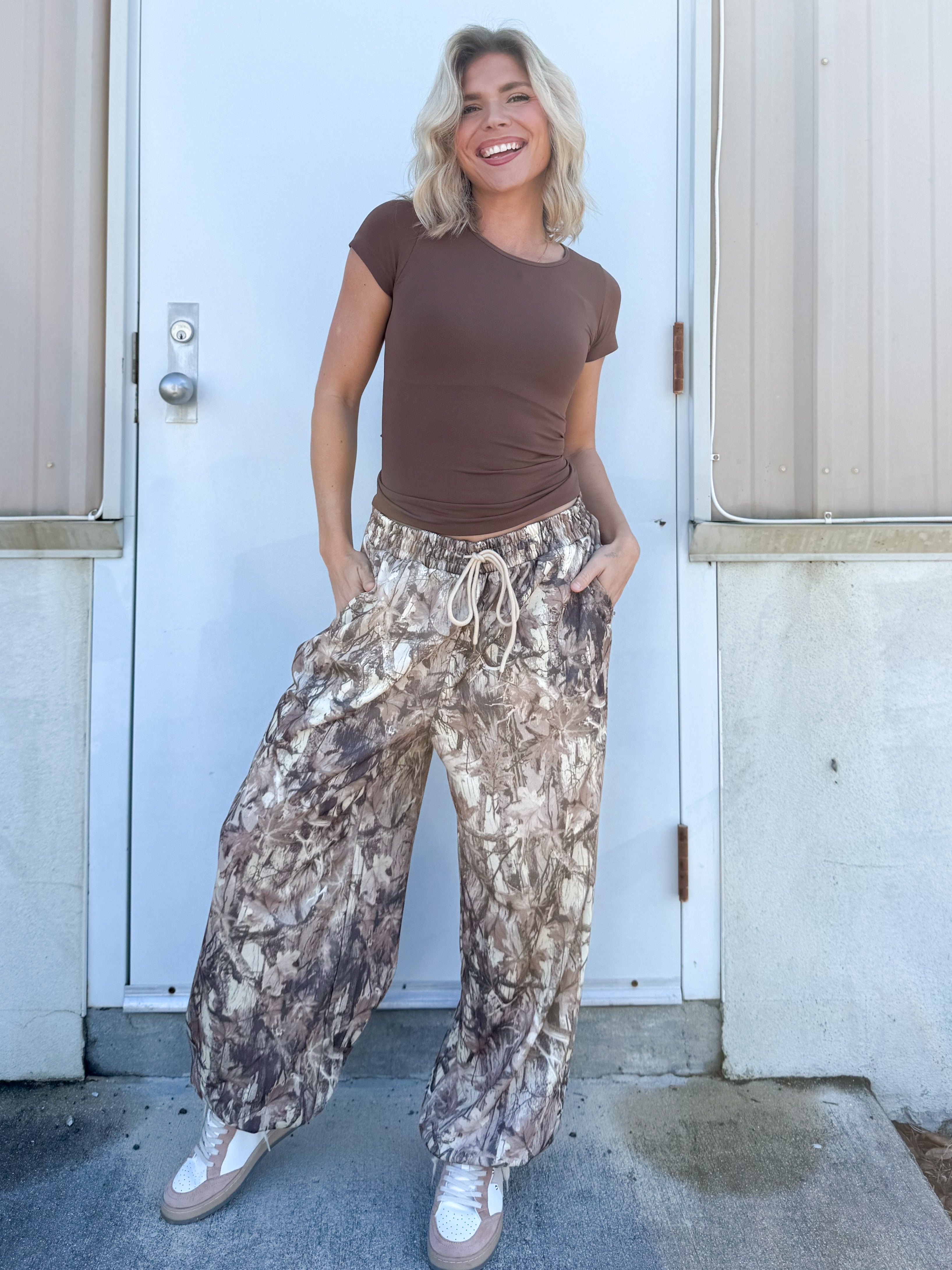 Everyday Joggers in Dark Camo-150 PANTS-Birdie & Co-Heathered Boho Boutique, Women's Fashion and Accessories in Palmetto, FL