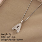 All About YOU Initial Necklace-310 JEWELRY-NIHAO JEWELRY-Heathered Boho Boutique, Women's Fashion and Accessories in Palmetto, FL