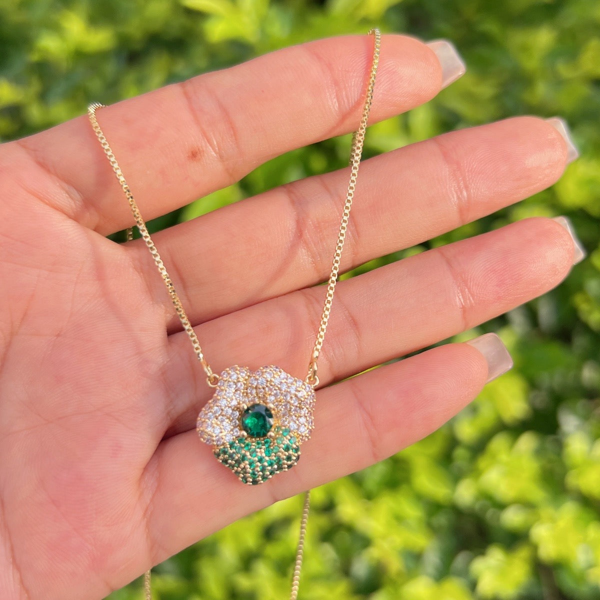 Blooming Elegance Necklace-310 JEWELRY-NIHAO JEWELRY-Heathered Boho Boutique, Women's Fashion and Accessories in Palmetto, FL