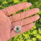 Blooming Elegance Necklace-310 JEWELRY-NIHAO JEWELRY-Heathered Boho Boutique, Women's Fashion and Accessories in Palmetto, FL