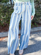 Signature Stripe Pants-150 PANTS-JADE BY JANE-Heathered Boho Boutique, Women's Fashion and Accessories in Palmetto, FL