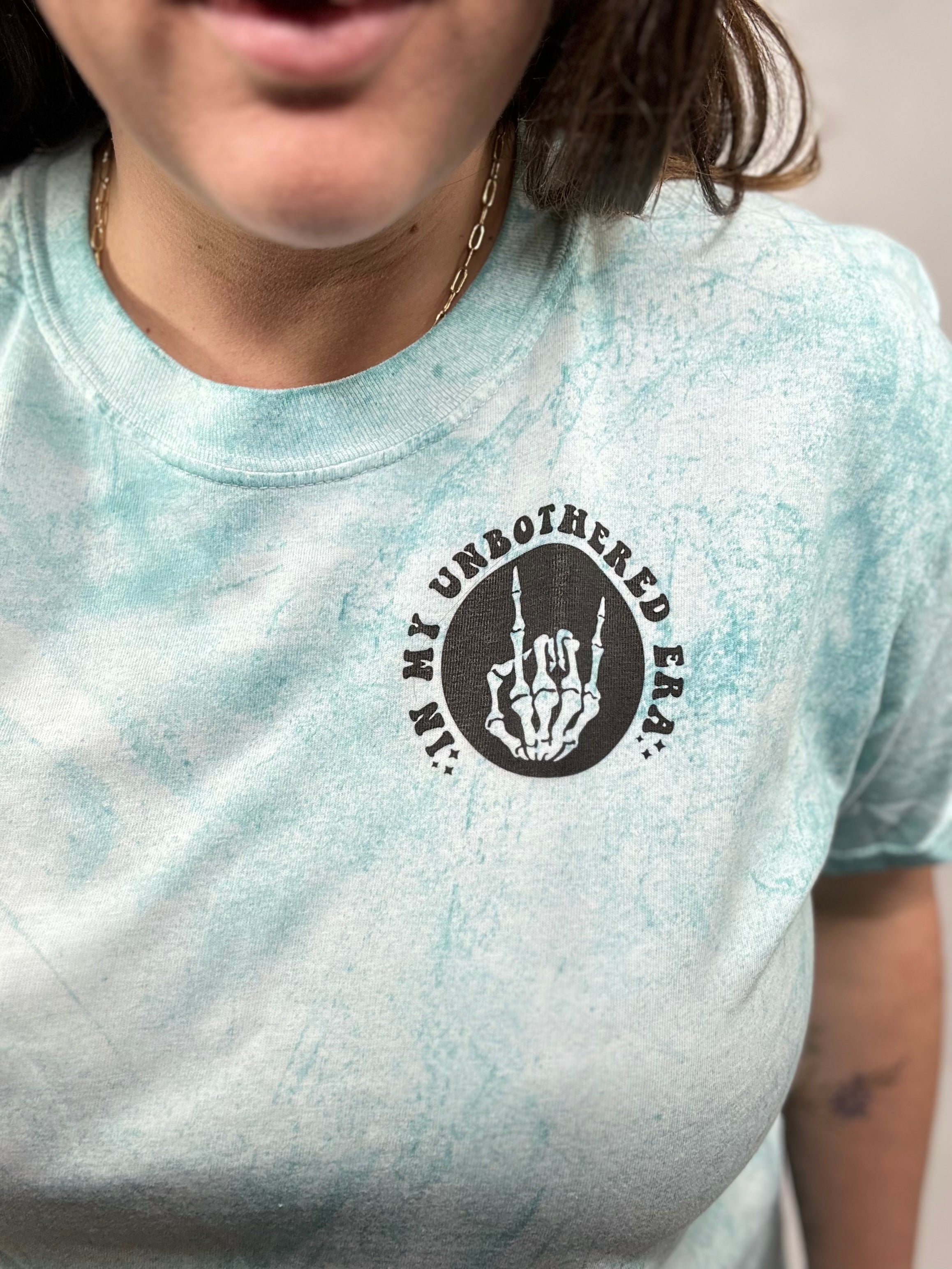 Unbothered Era Graphic Tee-130 Graphic Tees-Heathered Boho-Heathered Boho Boutique, Women's Fashion and Accessories in Palmetto, FL