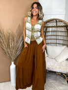The Free Spirit Palazzo Pants-150 PANTS-ODDI-Heathered Boho Boutique, Women's Fashion and Accessories in Palmetto, FL