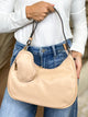 Jada Nylon Shoulder Bag w/ Coin Pouch-Handbags-Jen & Co.-Heathered Boho Boutique, Women's Fashion and Accessories in Palmetto, FL