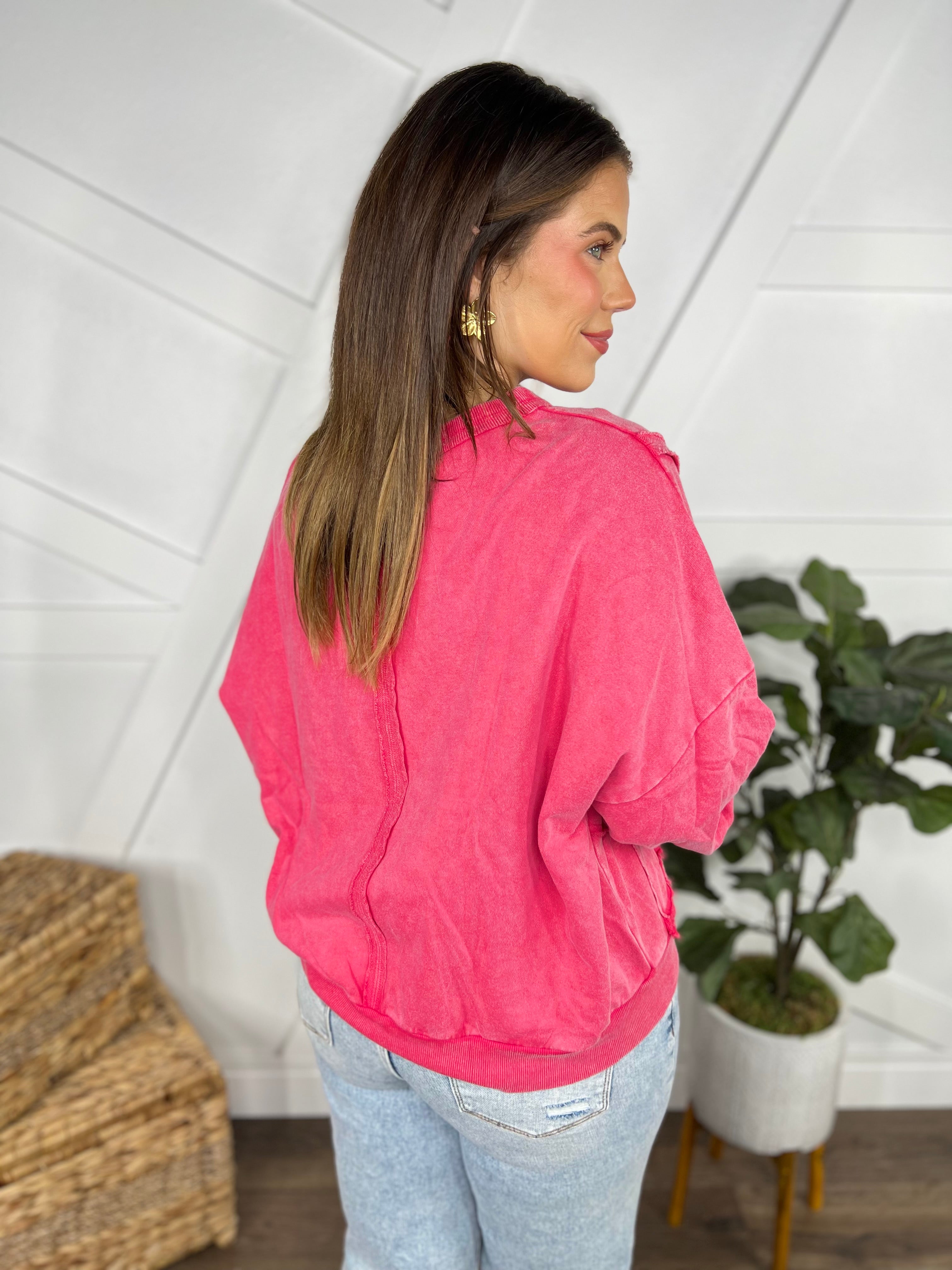 Starbound Pullover-400 Takeover/Pre-Order-Easel-Heathered Boho Boutique, Women's Fashion and Accessories in Palmetto, FL