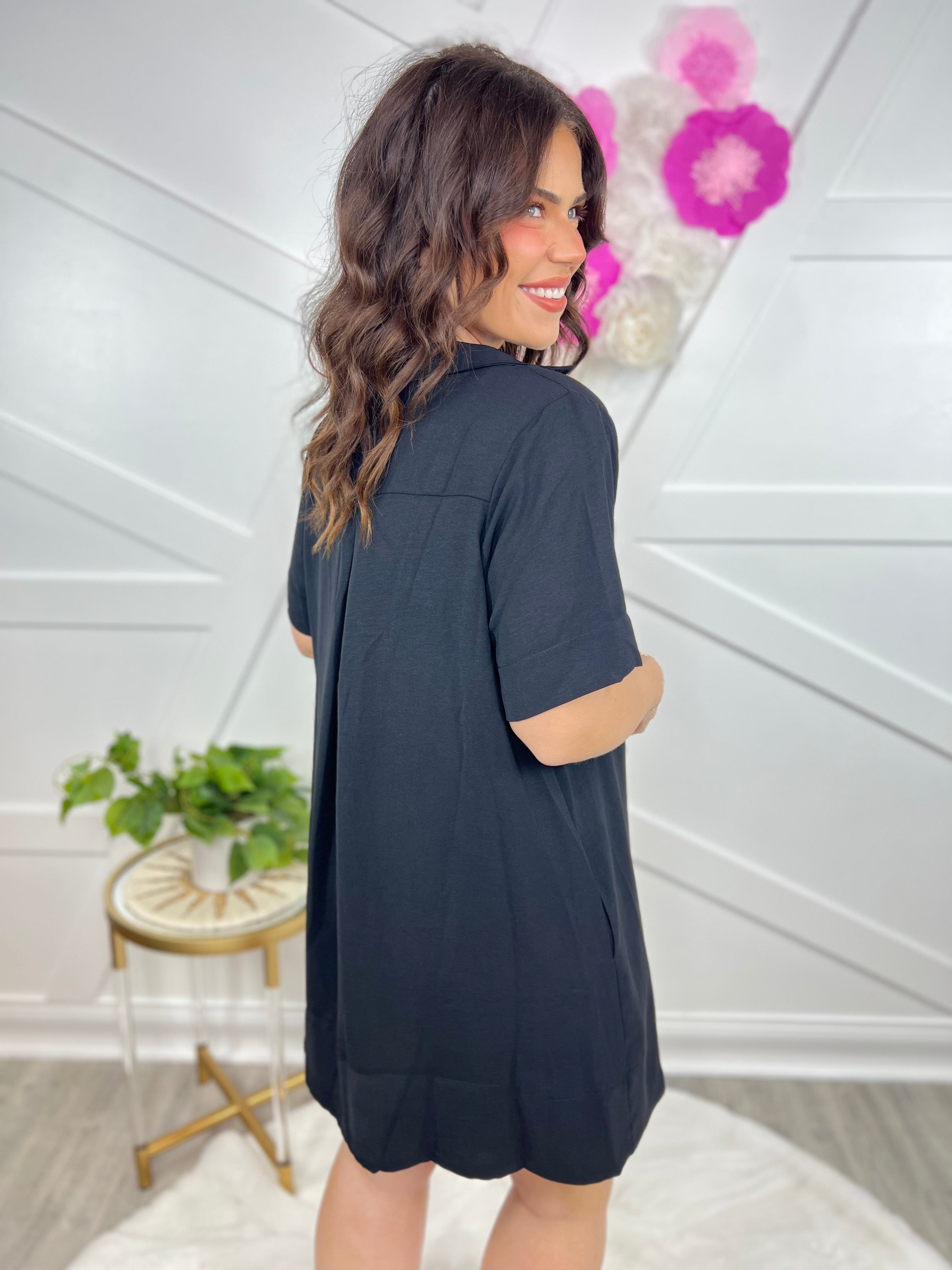 Get Smart Dress-230 Dresses/Jumpsuits/Rompers-She + Sky-Heathered Boho Boutique, Women's Fashion and Accessories in Palmetto, FL