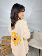 Sunshine Cardigan-220 Cardigans/ Kimonos-Mello-Heathered Boho Boutique, Women's Fashion and Accessories in Palmetto, FL