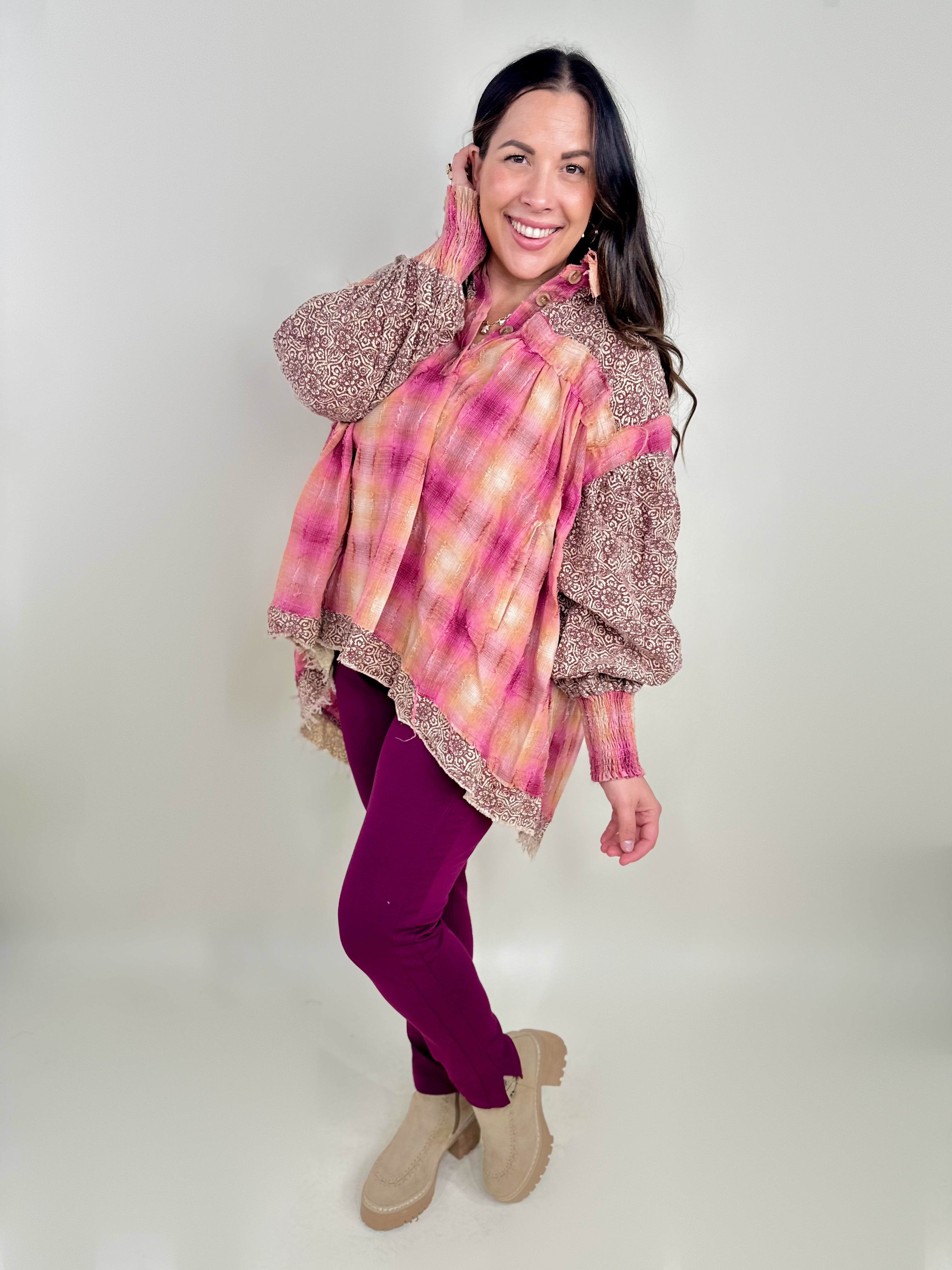 Blended Top-400 Takeover/Pre-Order-Oli & Hali-Heathered Boho Boutique, Women's Fashion and Accessories in Palmetto, FL