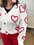 Send My Love Cardigan-220 Cardigans/ Kimonos-Davi & Dani-Heathered Boho Boutique, Women's Fashion and Accessories in Palmetto, FL