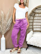 Restock: Easy Does It Joggers-150 PANTS-ZENANA-Heathered Boho Boutique, Women's Fashion and Accessories in Palmetto, FL