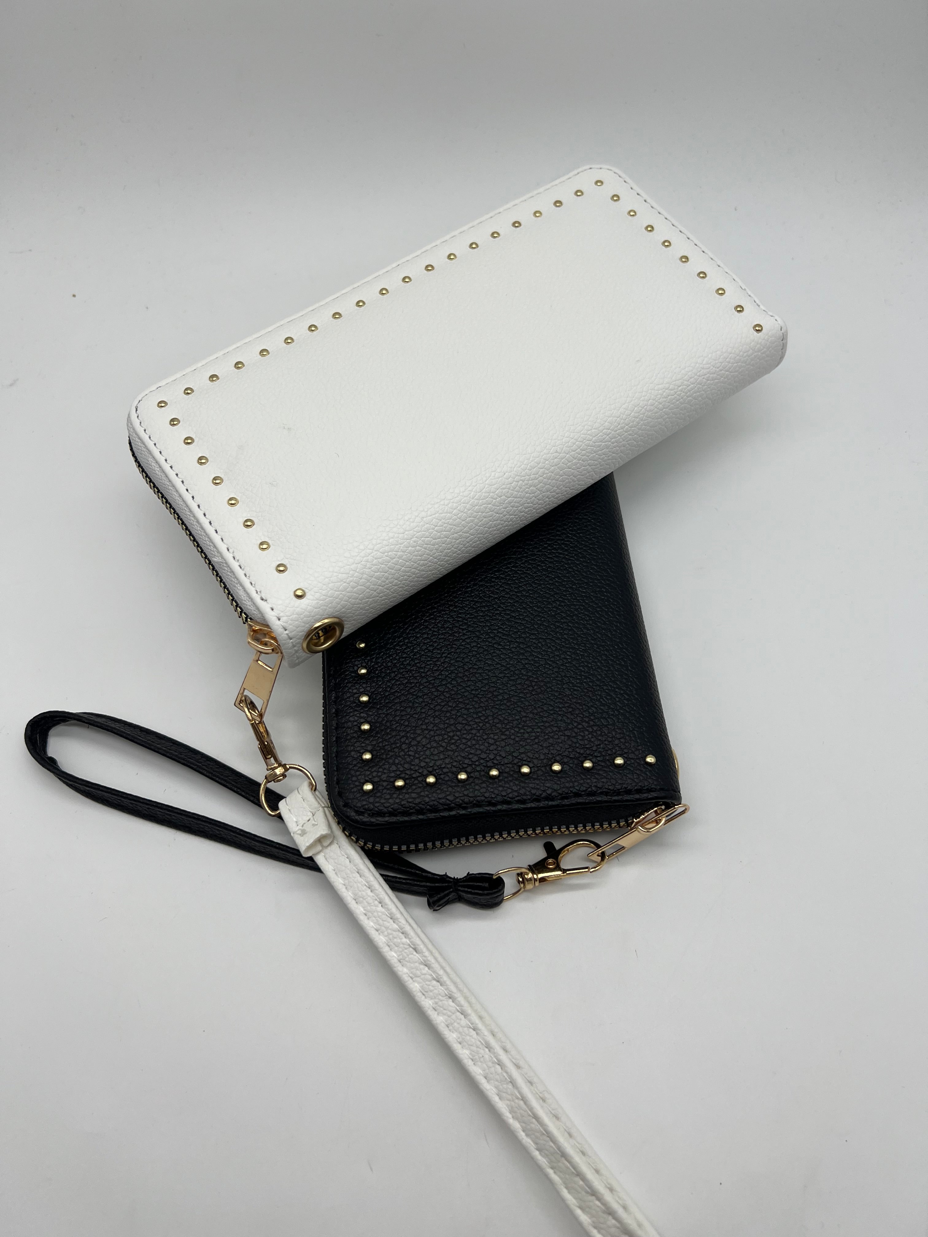 Long Studded Wallet-320 BAGS-UNNI-Heathered Boho Boutique, Women's Fashion and Accessories in Palmetto, FL