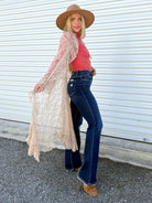 Pursuit Cardigan-220 Cardigans/ Kimonos-Origami Apparel-Heathered Boho Boutique, Women's Fashion and Accessories in Palmetto, FL