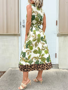 The Market in Marrakech Midi Dress-230 DRESSES/JUMPSUITS/ROMPERS-ODDI-Heathered Boho Boutique, Women's Fashion and Accessories in Palmetto, FL