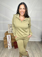 Day Trip Joggers - Sage-150 PANTS-DEAR SCARLETT-Heathered Boho Boutique, Women's Fashion and Accessories in Palmetto, FL