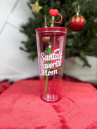 Santa's Favorite... 24oz Plastic Tumbler Swig-340 Other Accessories-Swig-Heathered Boho Boutique, Women's Fashion and Accessories in Palmetto, FL