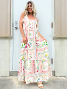 The Wildflower Nomad Dress-230 DRESSES/JUMPSUITS/ROMPERS-ODDI-Heathered Boho Boutique, Women's Fashion and Accessories in Palmetto, FL