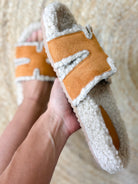 Black Friday: Harvest Slippers - Camel-350 SHOES-Azarayah-Heathered Boho Boutique, Women's Fashion and Accessories in Palmetto, FL