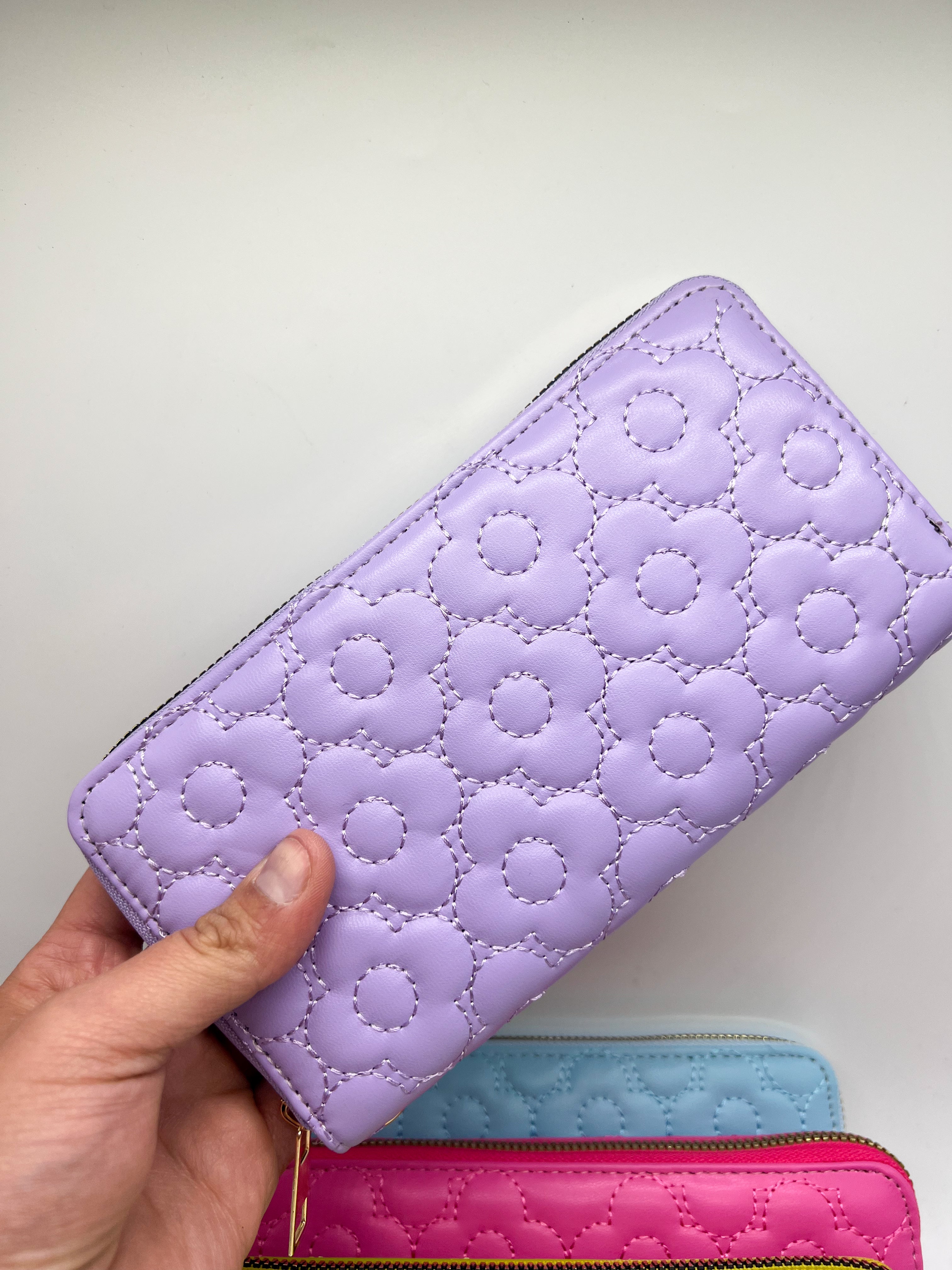 Hidden Floral Wristlet Wallet-320 BAGS-UNNI-Heathered Boho Boutique, Women's Fashion and Accessories in Palmetto, FL